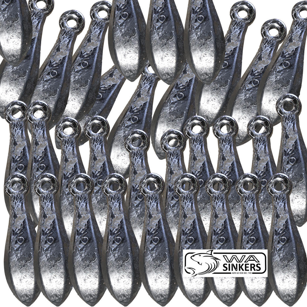 Long Sinker Ropes Long Line Sinkers - WA SINKERS
